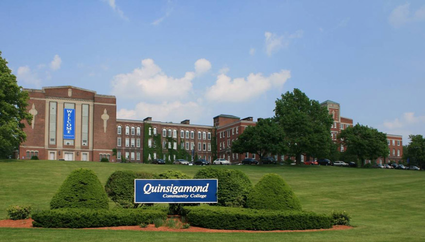 exterior of Quinsigamond Community College