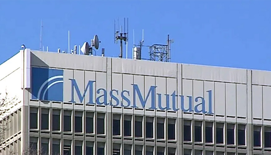 Mass Mutual sign on building