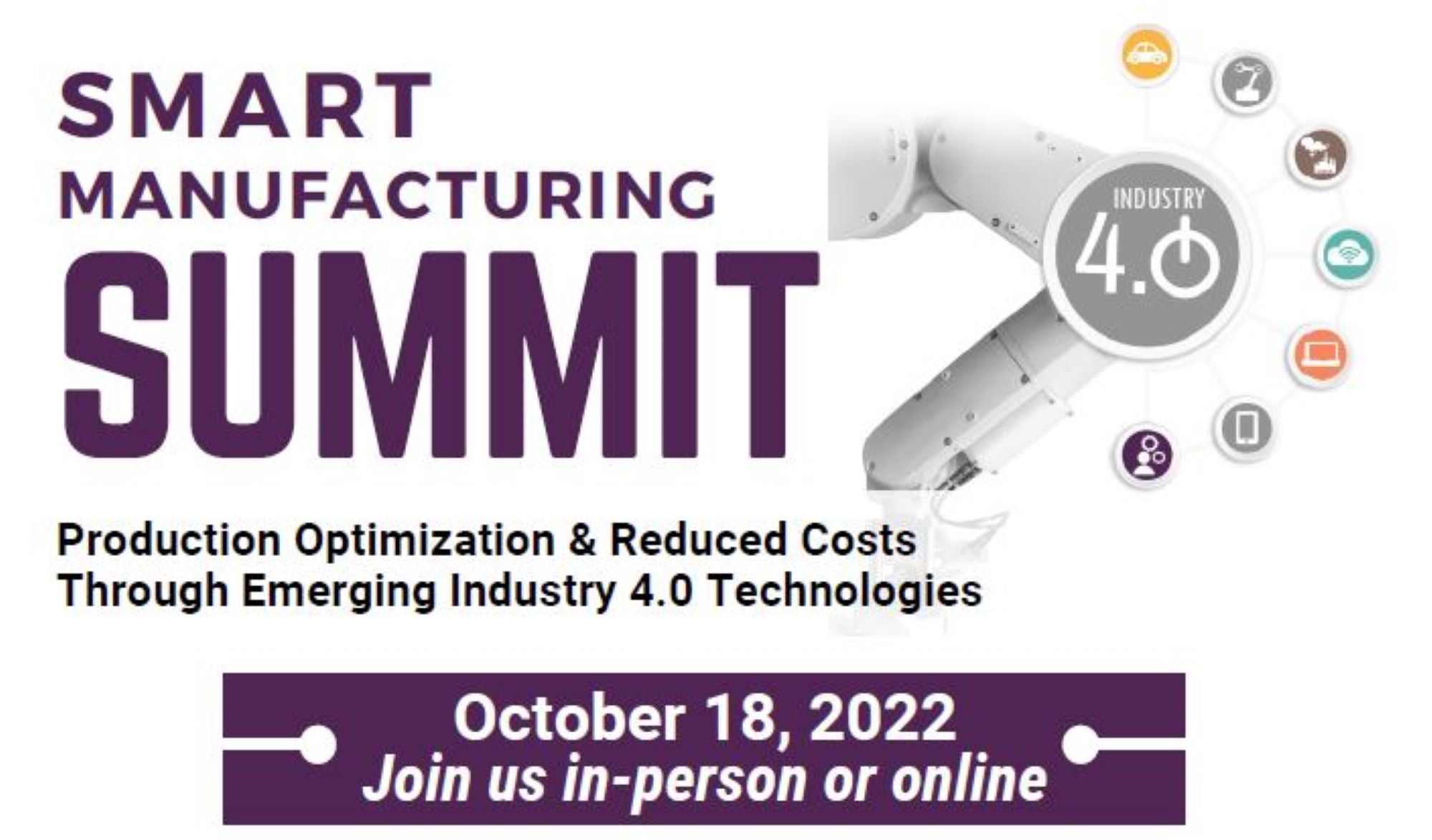 CCAT to host Smart Manufacturing Summit 2022 New England Council